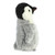 Aurora Adorable Flopsie Penny Penguin Stuffed Animal - Playful Ease - Timeless Companions - Gray 12 Inches