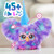 Furby Furblets Groo-Vee Mini Friend, 45+ Sounds & Music, Speaks Only Furbish, Electronic Plush Toys for 6 Year Olds & Up, Purple