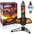 Rocket Launcher for Kids - 200 Ft of Flight Altitude, Model Rocket with Launch Set, Rockets Outdoor Toys with Safely Parachute, Easter Birthday Toys for Boys & Girls Ages 5 6 7 9 10 12 8-13 Years Old