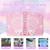 CLOKORIA Card Binder for Girls Gifts,440 Cards Collectible Trading Card Holder Case with 55 Sleeves, 4 Pocket for TCG Game Cards Collection Sports Trading Cards Collector Album (Flowers)