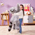IKASA Giant Raccoon Stuffed Animal Plush Toy,Large Racoon 30" Cute Jumbo Soft Toys,Huge Big Size Plushy Fluffy Fat Oversized Plushie,Gifts for Kids
