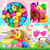 OCTERIC [14 Golden Egg] 210Pcs 2.3" Colorful Plastic Easter Eggs Bulks, Fillable Empty Eggs, Easter Hunt Basket Suffers Fillers, Easter Theme Party Favors Classroom Prize Supplies