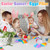 Woplagyreat 12 Pcs Kids Easter Fidget Keychain Toys, Mini Push Bubble Sensory Stress Toy, Toddler Girls Boys Party Favors, Goodie Bag Easter Gifts for Classroom Prize