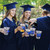 Class of 2025 Celebration - 100 Pcs 16oz Blue Graduation Plastic Cups for Graduation Party | Sturdy & Durable Drinkware for Grad Festivities | Essential Graduation Party Supplies & Decorations
