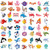 XZENTIRA 104 PCS Ocean Animal Stickers Bulk Sea Life Waterproof Vinyl Stickers Under The Sea Party Favors Fish Turtle Shark Stickers for Water Bottles Laptop Skateboard Gift Tags Ocean Party Supplies