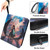 Trading Card Binder for One Piece Zoro Cards,9 Pocket with 60 Sleeves up to 1080 Cards One Piece TCG Card Binder,Waterproof Card Storage Bag with Sleeves,One Piece Zoro for Card Display Case