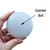 Blank Round Mandala Stones for DIY Painting - Smooth Surface - Creative Art Supplies 3 in (7 Pack)