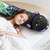 Mewaii Long Cat Plush 5 Sizes, 120% Extra Filling Giant Plushness Kids Body Pillow, Kawaii Cute Black Cat Stuffed Animals Plushies, Big Long Body Pillow Black Cat Plush Gift for Girls 36