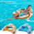 Jasonwell Inflatable Pool Float Chair - 2 Pack Floating Pool Chair Lounge Floats for Swimming Pool Water Chair Pool Lounger with Cup Holder Toy Party Floaties for Adults XL