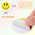 100PCS Smiling Stickers, Cute Water Bottle Stickers for Kids, for Teaching Rewards, Notebooks, Stationery, Luggage, Cartoon PVC Happy Sticker
