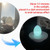 Flavery 3D Printed Flying Dragon in Egg - 9" Flexible Winged Crystal Dragon Inside, Cool Fidget Toy, Birthday Gift, Desk Pet Figure, Easter Egg, Dragon Collection (Glow Orange)