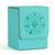 Arkeiliy Card Deck Box, 110+ Storage MTG Deck Box with 50 Pcs Card Sleeve, Collectible Trading Card Cases for Magic Commander and More (Turquoise)