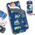 Primlect Toddler Nap Mat with Pillow and Blanket, Extra Large 55''x35'' Sleeping Bag, Washable, Light, Easy to Roll up, Perfect for Daycare, Preschool, Kindergarten, Travel, Boys and Girls (Excavator)