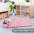 Primlect Toddler Nap Mat with Pillow and Blanket, Extra Large 55''x35'' Sleeping Bag, Washable, Light, Easy to Roll up, Perfect for Daycare, Preschool, Kindergarten, Travel, Boys and Girls (Unicorn)