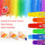TBC The Best Crafts Paint Sticks, 24 Colors Mixed pack, Washable Paint, Non-toxic, Tempera Paint Sticks for Kids and Students