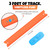 8-Piece Replacement Track Set  Compatible for Hot Wheels Cars, 3 Feet of Straight Track Builder with Connectors Included