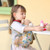 GAGAKU Baby Carrier for Dolls Reborn Baby Doll Carrier Kids Toy Play Baby Carrier for Stuffed Animals Babydoll Accessories for Toddlers - Green - Flowers Plumeria