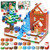 ToyUnited Christmas Magnetic Blocks - 150PCS Magnetic Building Blocks Magnetic Cubes Stacking, STEM Montessori Sensory Toys for Kids Boys Girls Ages 3-5 6-8 Christmas Holiday Easter Birthday Gifts