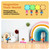 PicassoTiles Magnetic 4 Family Action Figures Toddler Toy Magnet Expansion Pack Educational Add-on STEM Learning Kit Toys Pretend Playset for Construction Building Block Tiles Child Brain Development