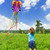 Hengda kite-Pack 3 Camouflage Colors-Beautiful Large Easy Flyer Kite for Kids-Software Octopus-It's Big! 31 Inches Wide with Long Tail 157 Inches Long-Perfect for Beach or Park