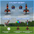 Rocket Launcher, 200 Feet of Flight Altitude, Model Rocket Kits with Launch Set, Ultra-high Flying Rocket, Rocket Toy, Kids Outdoor Toys, Gift for Kids Ages 8-12 Children's Day Gift - Red