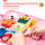 hahaland Busy Book for Toddlers Boys Girls Montessori Toys for 3+ Year Old Preschool Educational Learning Activities Toddler Travel Toys for Ages 2-4 with Life Skill Number Color Weather
