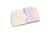 Moleskine Cahier Journal (Set of 3), Large, Squared, Persian Lilac, Frangipane Yellow, Peach Blossom Pink, Soft Cover (5 x 8.25)