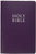 KJV, Gift and Award Bible, Imitation Leather, Purple, Red Letter Edition