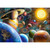 Nattork Jigsaw Puzzles 300 Pieces for Kids Youth Adults Families (Space Traveler, Solar System) Pieces Fit Together Perfectly