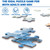 Nattork Jigsaw Puzzles 300 Pieces for Kids Youth Adults Families (Space Traveler, Solar System) Pieces Fit Together Perfectly