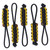 BubbasGarageTv - Large Heavy Duty Paracord Zipper Pulls (Yellow)