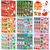 Christmas Stickers - Stocking Stuffers for Kids - 24 Sheets 480Pcs Christmas Crafts for Kids - Xmas Gifts Xmas Party Supplies, Party Favors for Boys and Girls Ages 3 4 5 6 7 8
