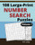 108 Large Print Number Search Puzzles, Volume 1: 108 Number Search Puzzles in Large 20-point Font, Great for All Ages