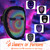 MOYACA Kids LED Mask with Gesture Sensing, Light up for Halloween Costume and Xmas Cosplay, Transforms Face with LED Lights, Perfect for Children Students Birthday Parties Masquerades