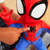 Spidey and his Amazing Friends Marvel Dance 'N Crawl Spidey, Interactive Plush Toy with 20 Phrases & Sounds, 2 Songs, Super Hero Toys for Kids 3 & Up