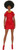 Barbie Fashionistas Doll #221 with Natural Black Hair Wearing Removable Red Dress & Accessories, 65th Anniversary Collectible Toy
