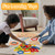 Toddler Puzzles Montessori Toy Wooden Shape Sorting Puzzle Sensory Toy Toddler Activities Preschool Learning Educational Autistic Developmental Toy 1 2 3 Year Old 1-3 0-2 Dementia Game