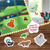 Stick4Ever Jelly Sticker Book - for Kids - Waterproof, Easy to Clean Jelly Stickers for Kids - Reusable Sticker Book for Toddlers with 50 Pcs of Jelly Stickers - Stocking Stuffers for Kids (Forest)