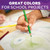 Crayola Colouring Pencils - Assorted Colours (Pack of 12) | A Must-Have for All Kids Arts & Crafts Sets | Ideal for Kids Aged 3+