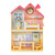 Bluey Mini Home Playset | Compact House Playset with Carry Handle | Three Different Rooms | Kitchen, Bedroom and Bathroom | Includes Figure with 5 Play Pieces