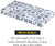 50 Pack 16MM White Dice - Six Sided Standard Opaque White Dice with Black Pips Dots for Board Games