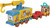 Thomas & Friends Motorized Toy Set Muddy Fix em Up Friends Carly the Crane & Sandy the Rail Speeder for Preschool Pretend Play Kids Ages 3+ Years