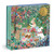 Galison Spring Tea Party  500 Piece Foil Jigsaw Puzzle Featuring Beautiful Artwork of Rabbits Enjoying A Tea Party