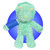 Stuffed Animals for Kids With Broken Arms - Stuffed Animal With Cast On Arm or Leg - Cast Location and Color Choice - Broken Leg Gifts for Kids - Broken Bone Gifts by Kikilishop (Green Dinosaur)