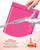 GSSUSA Bubble Mailers 6x9 Inches Padded Envelopes 450 Pack Usable Size 6x7.6" Small Envelope Bags Shipping Bag Bulk Pack Self Seal Package Mail Packing Business Supplies,Pink