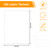 Joyberg Storage Box Labels, 420 Pcs, 2''x4'', Removable, Tear-Resistant, No Residue, for Bottles, Jars, School, Home, Business Organizing