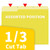 SUNEE File Folders Letter Size Yellow, 100 Pack Manilla Folders 8.5 x 11 1/3-Cut Tabs, Colored File Folders Office Home School for Documents Files Paper