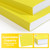 SUNEE File Folders Letter Size Yellow, 100 Pack Manilla Folders 8.5 x 11 1/3-Cut Tabs, Colored File Folders Office Home School for Documents Files Paper