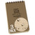 Rite in the Rain Weatherproof Top Spiral Notebooks, 3" x 5", Tan Cover, 3 Pack (No. 935T-3X)