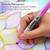 SHARPIE Glam Pop Permanent Markers, Fine Tip Marker Set, Coloring Markers, Art Markers, Drawing Markers, Writing Markers, 34 Count